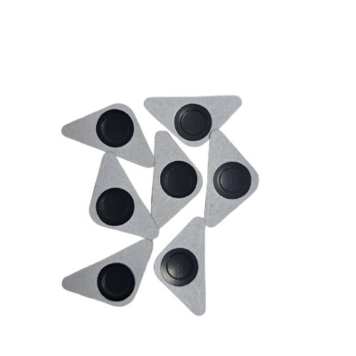 局部去膠局部殺膠局部上膠貼紙標籤 Partial adhesive label