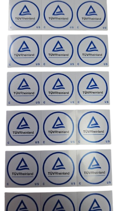 PET白色特多龍貼紙標籤(Polyester film sticker label)