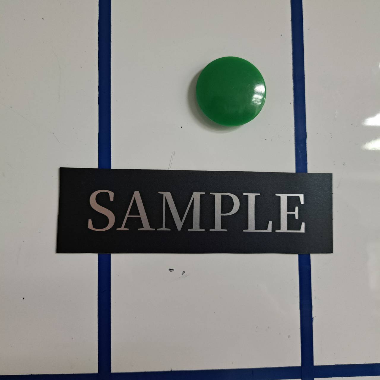 軟磁貼紙標籤 軟磁鐵銘版 Soft magnetic Label Magnetic Nameplate