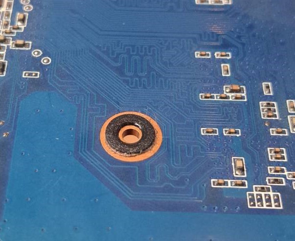 機板雙面膠墊圈 沖型模切 Mother Board Ring Gasket with adhesive die-cut