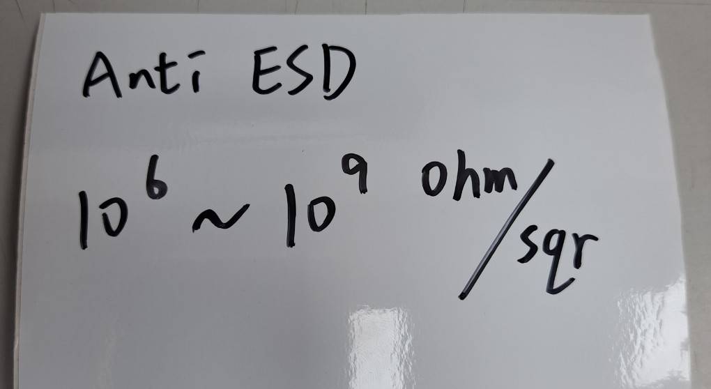 防靜電 靜電消散貼紙標籤 Anti ESD label
