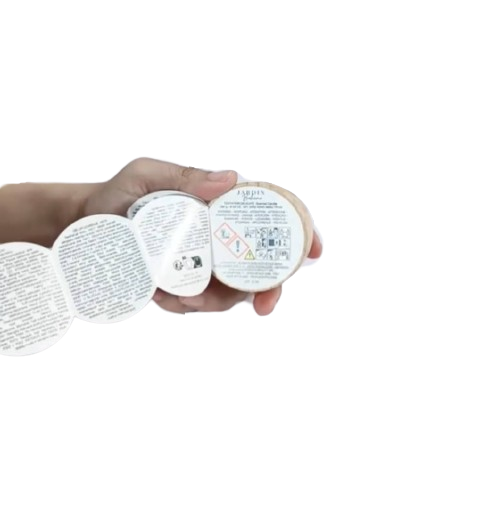 摺疊說明書貼紙標籤 摺疊貼紙說明書 Folded Instruction Labels