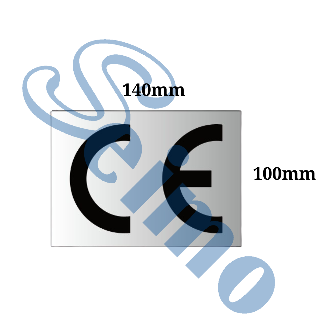 公版現貨CE金屬銘牌 CE Mark Metal Nameplate