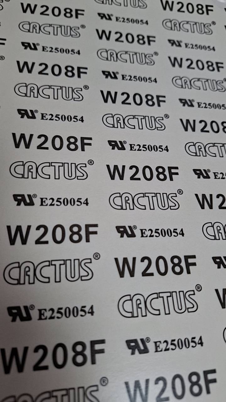 CACTUS V. Himark W208F/W242F 雙面膠  V. Himark W208F/W242F die-cut